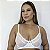 Sutiã Avulso Branco Gabi Plus Size Sem Bojo Com Aro - Imagem 1