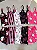Short Doll Estampado Decote Feminino - Imagem 1