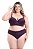 Conjunto Lingerie Plus Size Microfibra e Renda REF 202162 - Imagem 2