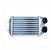 INTERCOOLER RACING 2¼" TUBO EXTRA FINO TUBE AND FIN RETANGULAR UNILATERAL PEQ CORE 3¾" MAIOR FLUXO (MHIC-8) METAL HORSE - Imagem 1