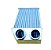 INTERCOOLER RACING 2¼" TUBO EXTRA FINO TUBE AND FIN RETANGULAR UNILATERAL PEQ CORE 3¾" MAIOR FLUXO (MHIC-8) METAL HORSE - Imagem 2