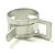 ABRAÇADEIRA TIPO MOLA SPRING CLAMP EM AÇO 21MM PRATA (MHSC-21) METAL HORSE - Imagem 3