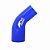 MANGOTE SILICONE REDUÇÃO CURVA 45º 2½" x 2" AZUL (MHSH-45-63-51-102-A) METAL HORSE - Imagem 3