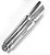 ABAFADOR INOX PRO-SERIES PONTEIRA CHANFRADA 3½″ (RC492) RACE CHROME - Imagem 2