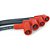 CABO VELA SILICONE 10MM VECTRA/ASTRA PRETO PONTA VERMELHA (4884 - PSI 034) PSI - Imagem 5