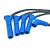 CABO VELA SILICONE 10MM VW AP PRETO PONTA AZUL COM PINO (4013 - PSI 003) PSI - Imagem 2
