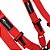 CINTO RACING 5 PONTOS 3" CERTIFICADO SFI 16.1 VERMELHO (MHRH-SFI-3-V) METAL HORSE - Imagem 2