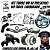 KIT TURBO VW AP 1.6 E 1.8 CARBURADO PULSATIVO NO FAROL COM TURBINA - Imagem 1