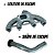 KIT TURBO VW AP 1.6/1.8/2.0 CARBURADO PARA BAIXO MONO - Imagem 3