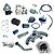 KIT TURBO VW AP 1.6 e 1.8 CARBURADO PARA BAIXO COM TURBINA - Imagem 2