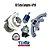 KIT TURBO VW AP MI PARA BAIXO PULSATIVO COM TURBINA - Imagem 1