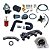 KIT TURBO VW AP MI 1./6/1.8/2.0 AR E DIREÇÃO DESLOCADO P/ TRÁS COM TURBINA - Imagem 2