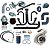 KIT TURBO VW FUSCA  APL COM TURBINA - Imagem 2