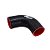 MANGOTE SILICONE REDUCAO CURVA 90º 2¾" X 2½" PRETO (MHSH-90-70-63-125) METAL HORSE - Imagem 1