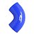 MANGOTE SILICONE CURVA 90º 3" AZUL (MHSH-90-76-125A) METAL HORSE - Imagem 1