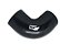 MANGOTE SILICONE CURVA 90º 3½" PRETO (MHSH-90-89-125) METAL HORSE - Imagem 1