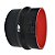 MANGOTE SILICONE RETO EMENDA C/ HUMP 4½" PRETO (MHSH-RH-114-100) METAL HORSE - Imagem 1