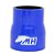 MANGOTE SILICONE REDUÇÃO RETO 3" X 2½" AZUL (MHSH-R-76-63-100A) METAL HORSE - Imagem 1