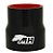 MANGOTE SILICONE REDUCAO RETO 3½" X 3" PRETO (MHSH-R-89-76-100) METAL HORSE - Imagem 1