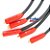 CABO VELA SILICONE 10MM OPALA 4CC PRETO PONTA VERMELHA COM PINO (PSI 019) PSI - Imagem 5