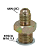 NIPLE LATAO M14x1,5 ENTRADA OLEO TURBINA (BT000174) - Imagem 3