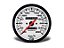 VELOCÍMETRO 100MM MECÂNICO 260km/h 2 HODÔMETROS STREET BRANCO CRONOMAC - Imagem 1