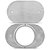 BASE FILTRO MARMITA 2E/3E CROMADA (RC036CR) RACE CHROME - Imagem 1