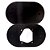 BASE FILTRO MARMITA 460CHT PRETA (RC116PT) RACE CHROME - Imagem 1
