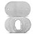 BASE FILTRO MARMITA MINI PROGRESSIVO CROMADA (RC111CR) RACE CHROME - Imagem 1
