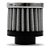 FILTRO AR RESPIRO DE ÓLEO TECIDO BRANCO RACE CHROME - Imagem 1