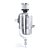 RESERVATORIO OLEO UNIVERSAL PQ 1/2 L CROMADO RACE CHROME - Imagem 1