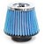 FILTRO AR GRANDE DUPLO FLUXO BASE BORRACHA 70MM AZUL RACE CHROME - Imagem 1
