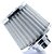 FILTRO AR GRANDE DUPLO FLUXO TELA ALUMINIO BASE RÍGIDA CROMADO RACE CHROME - Imagem 1