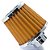 FILTRO AR GRANDE DUPLO FLUXO TELA ALUMINIO BASE RÍGIDA DOURADO RACE CHROME - Imagem 1