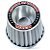 FILTRO AR GRANDE MONOFLUXO TELA  ALUMINIO BASE RÍGIDA CROMADO RACE CHROME - Imagem 2