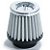 FILTRO AR PEQUENO BAIXO MONOFLUXO BASE BORRACHA 52MM BRANCO (RC001BR) RACE CHROME - Imagem 1