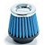 FILTRO AR PEQUENO BAIXO MONOFLUXO BASE BORRACHA 52MM AZUL (RC001AZ) RACE CHROME - Imagem 1