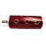 DIVISOR COMBUSTÍVEL FLAUTA SEM FILTRO VERMELHO NIPLES DE 9MM (UN048) UNIQUE - Imagem 3