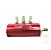 DIVISOR COMBUSTÍVEL FLAUTA SEM FILTRO VERMELHO NIPLES DE 9MM (UN048) UNIQUE - Imagem 2