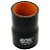 MANGOTE SILICONE REDUÇÃO RETO 2¼" X 2" PRETO  (HSIPSRD01B) SPA - Imagem 2
