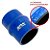 MANGOTE SILICONE RETO EMENDA C/ HUMP 2" AZUL (HSIPSRH01) SPA - Imagem 3