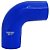 MANGOTE SILICONE CURVA 90° 2" AZUL (HSIPSN01) SPA - Imagem 2