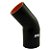 MANGOTE SILICONE REDUÇÃO CURVA 45° 3"X2½" PRETO (HSIPSQD04B) SPA - Imagem 1