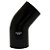 MANGOTE SILICONE CURVA 45° 3" PRETO (HSIPSQ03B) SPA - Imagem 2