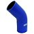 MANGOTE SILICONE CURVA 45° 2½" AZUL (HSIPSQ02) SPA - Imagem 1