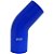 MANGOTE SILICONE CURVA 45° 2½" AZUL (HSIPSQ02) SPA - Imagem 2