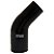 MANGOTE SILICONE REDUÇÃO CURVA 45° 2½" X 2" PRETO (HSIPSQD03B) SPA - Imagem 2