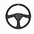 VOLANTE R SPAK SUEDE HASTE PRETA REVESTIDA TARJA AMARELA (SPK 1S51T) LOWV - Imagem 1