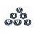 ARRUELA FENDER WASHER SEM PARAFUSO M6 ONIX (FW-6S) LOWV - Imagem 1