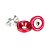 ARRUELA FENDER WASHER COM PARAFUSO M6 VERMELHA (FW-3) LOWV - Imagem 2
